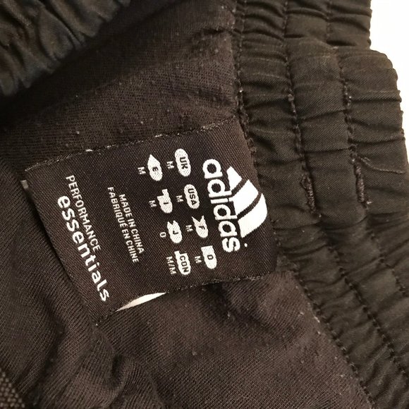 Adidas Black Track Pants Size Medium - Picture 7 of 7